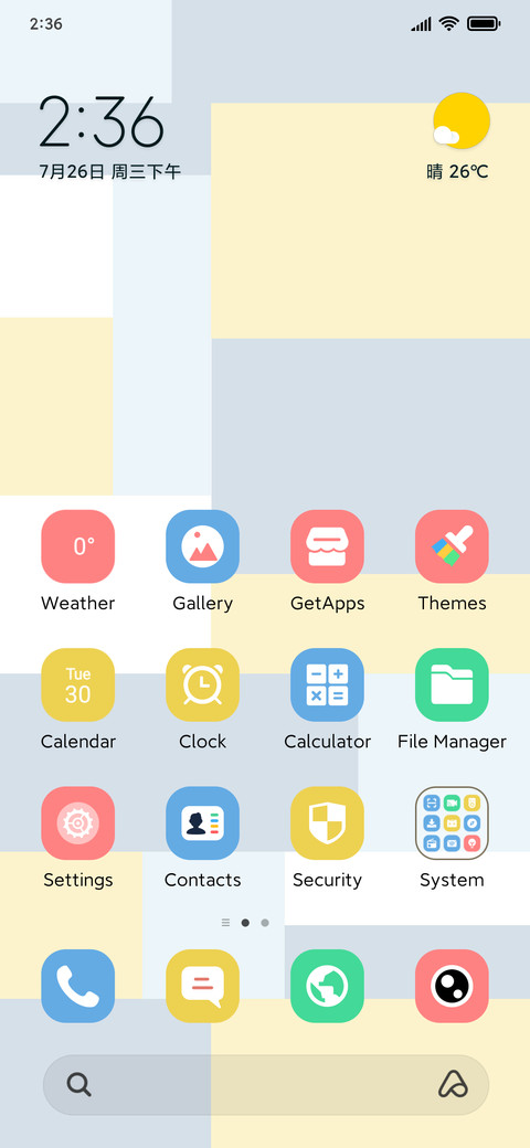 Grid Minimal preview