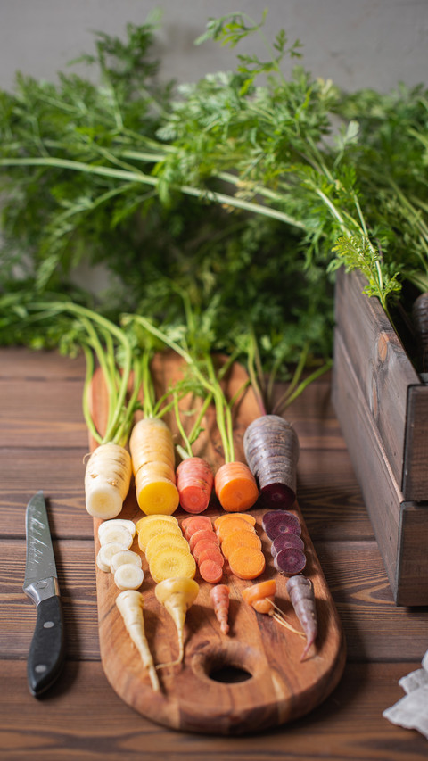 Choose carrots and see here preview