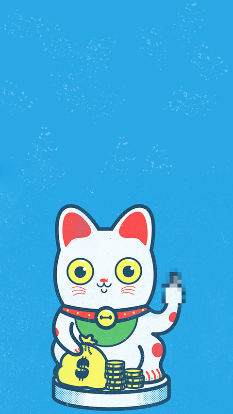 Q版招财猫 preview