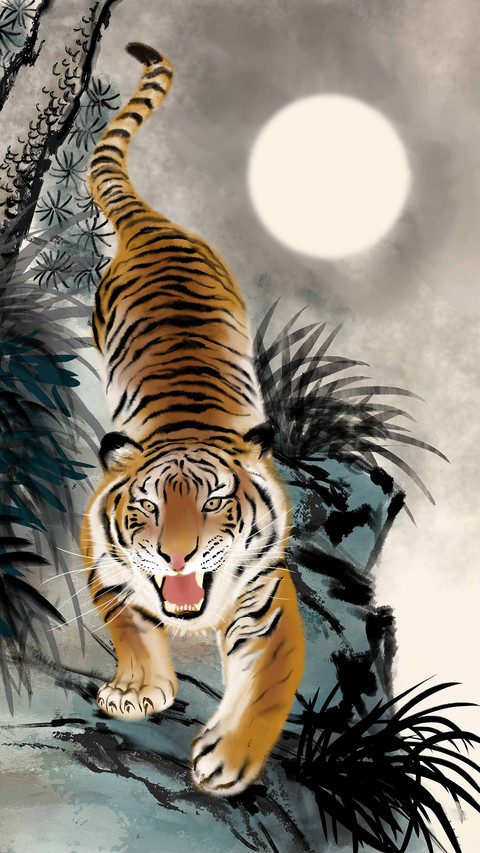 The most expensive tiger painting 97 preview