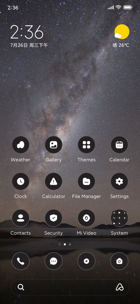 Milkyway preview