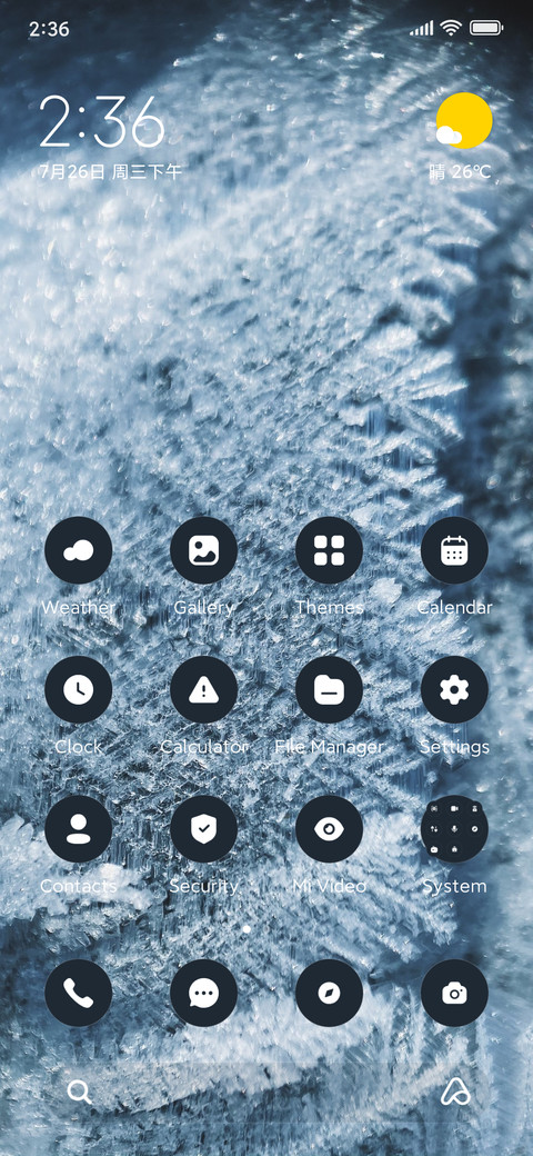Frozen preview
