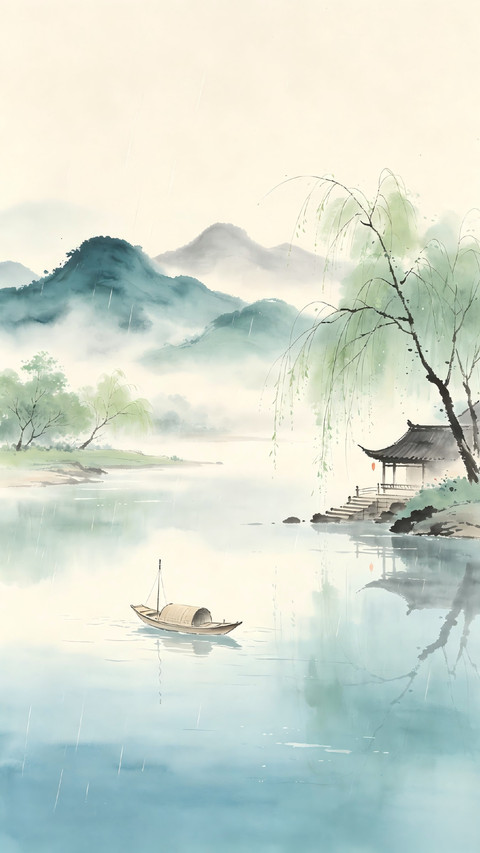一叶扁舟入山水 preview