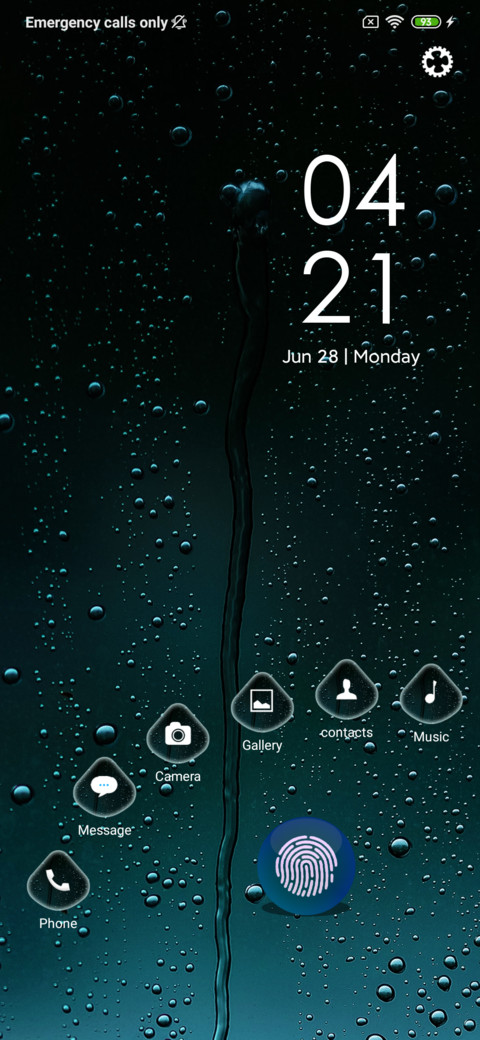Rainy on preview