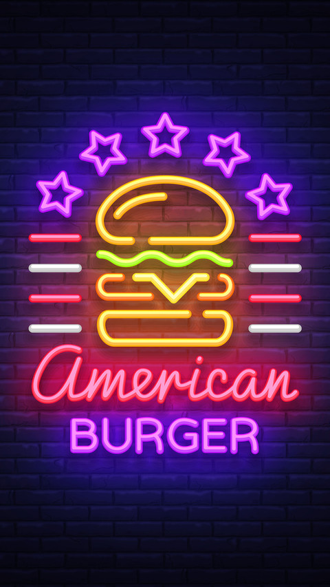 Neon illustration-08 preview