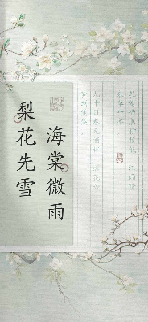 海棠微雨梨花先雪 preview