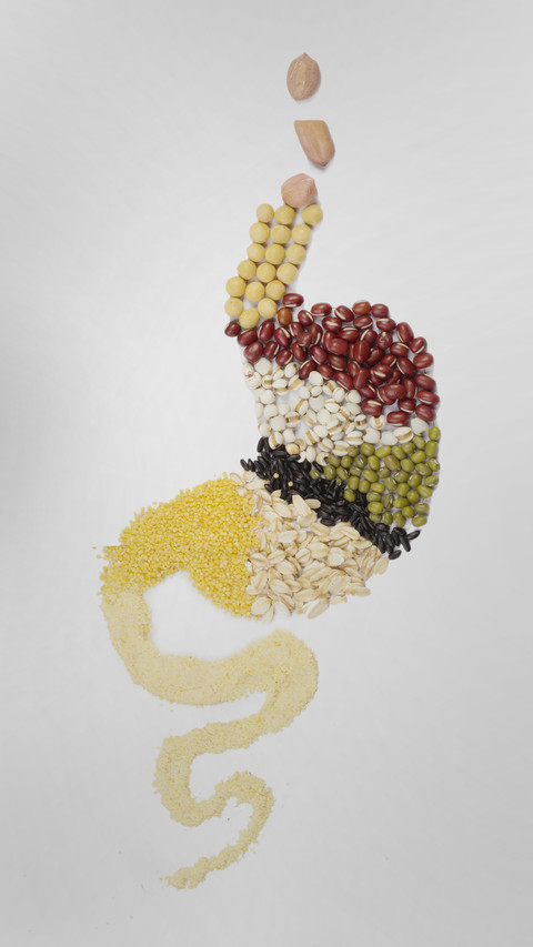 Young people nourish their stomachs while old people preview