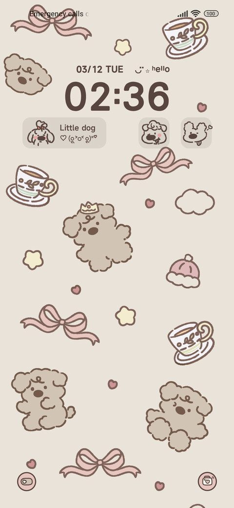 Curly Haired Dog preview