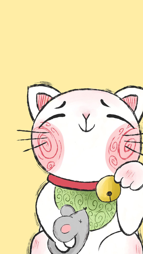 Q版招财猫 preview