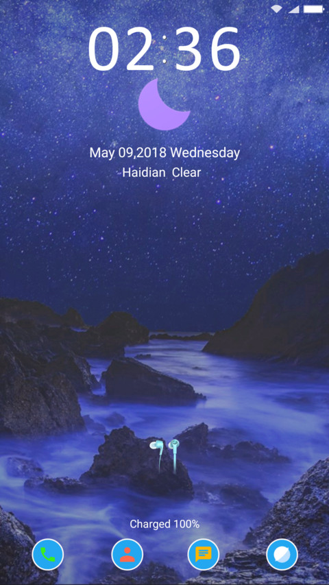 W10 Blue Lake miui theme