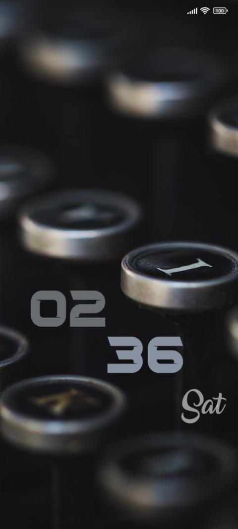 Typewriter preview