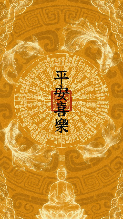 福气高能量壁纸-锐景创意 preview