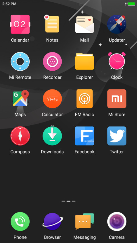UFORIA  DD  miui theme