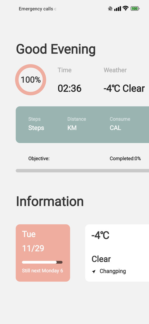 white UI preview