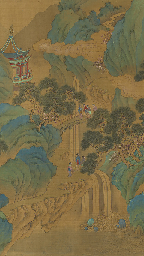 中国画之青绿山水画 preview