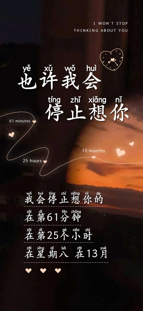 也许我会停止想你 preview