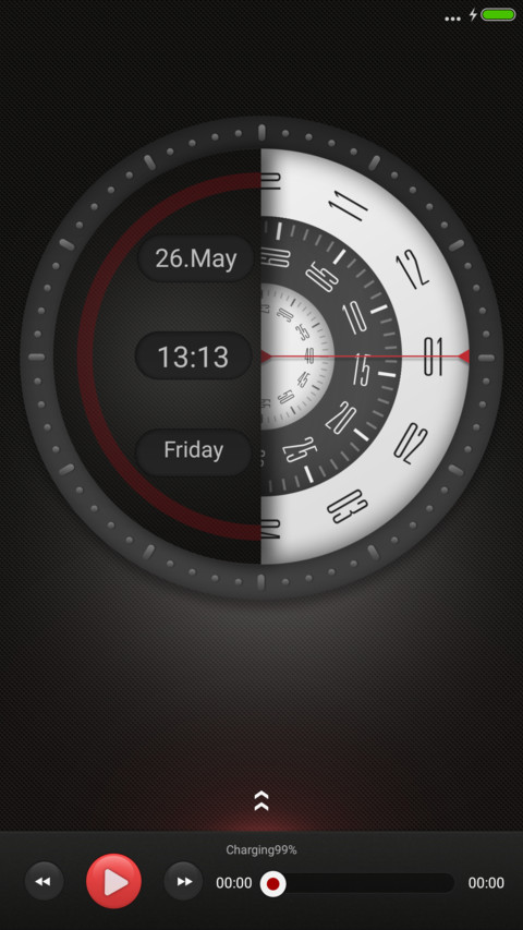 Black【DD】 miui theme
