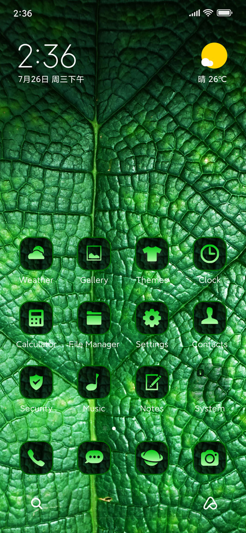 leaf macro preview