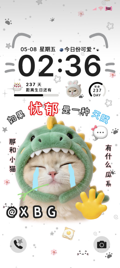 头套小猫 忧郁天赋 preview