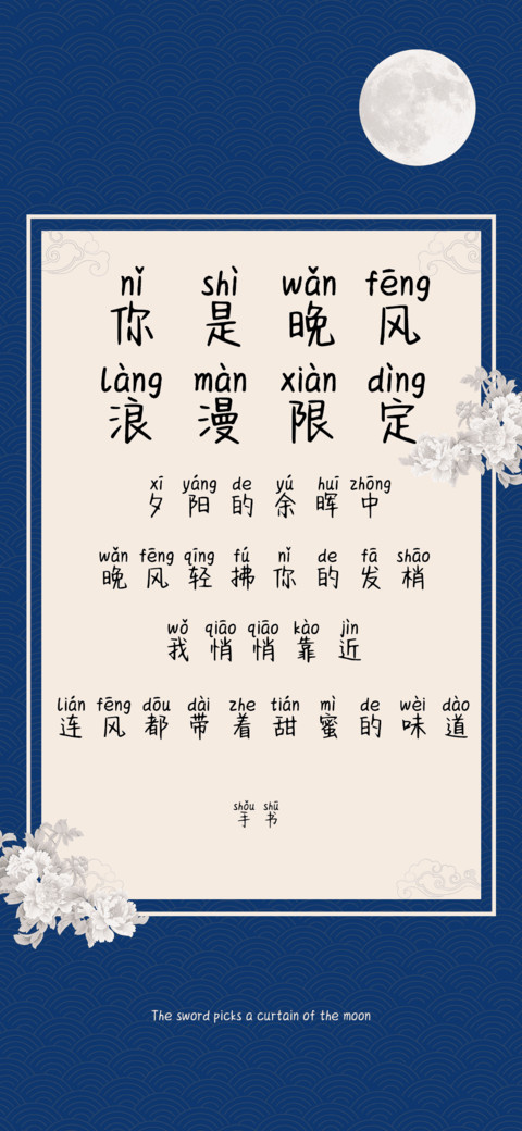 你是晚风浪漫限定 preview