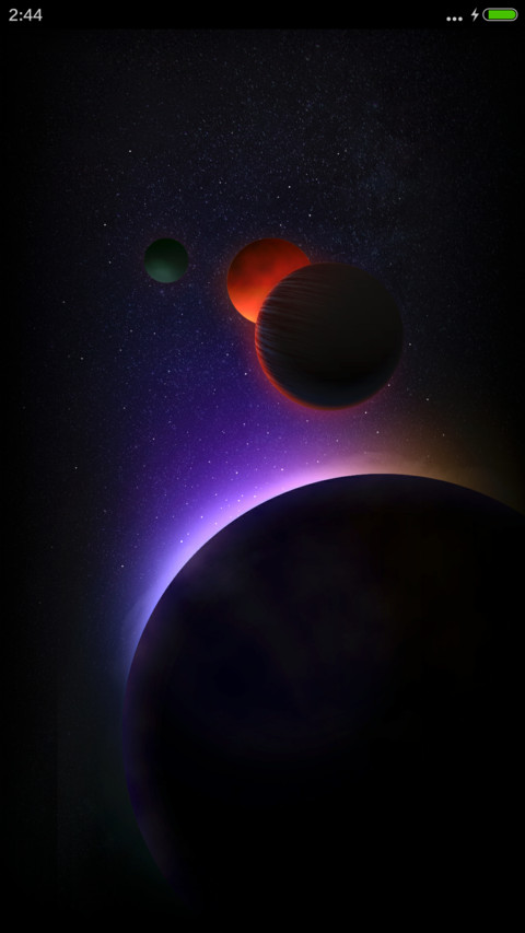 ，好评抽送红包，动态，自定义文字，星球之光 preview