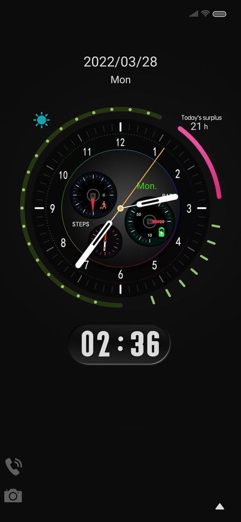 Clock multimode preview