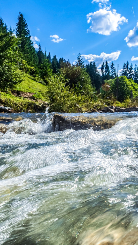 Mountain river preview