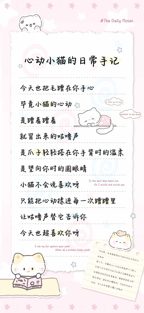 心动小猫的日常手记 preview