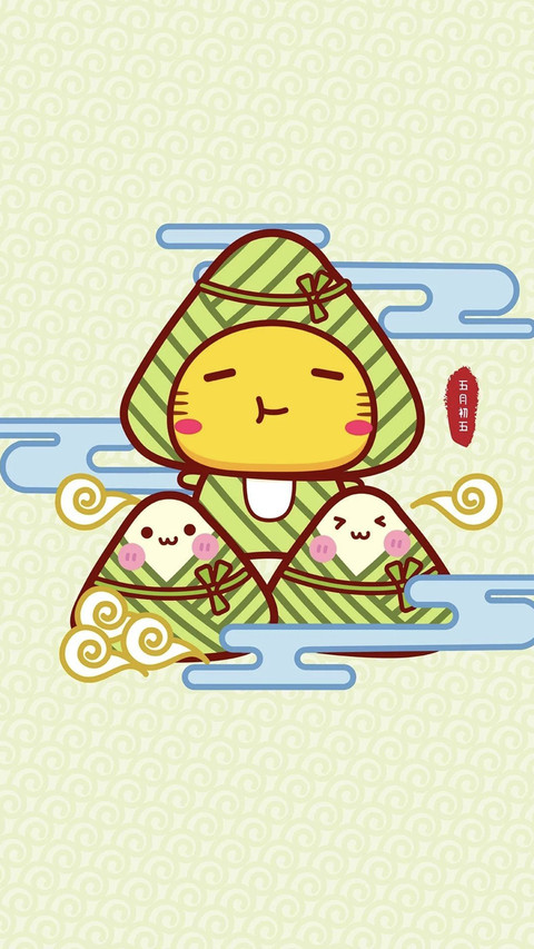 端午节卡通插画-锐景创意 preview