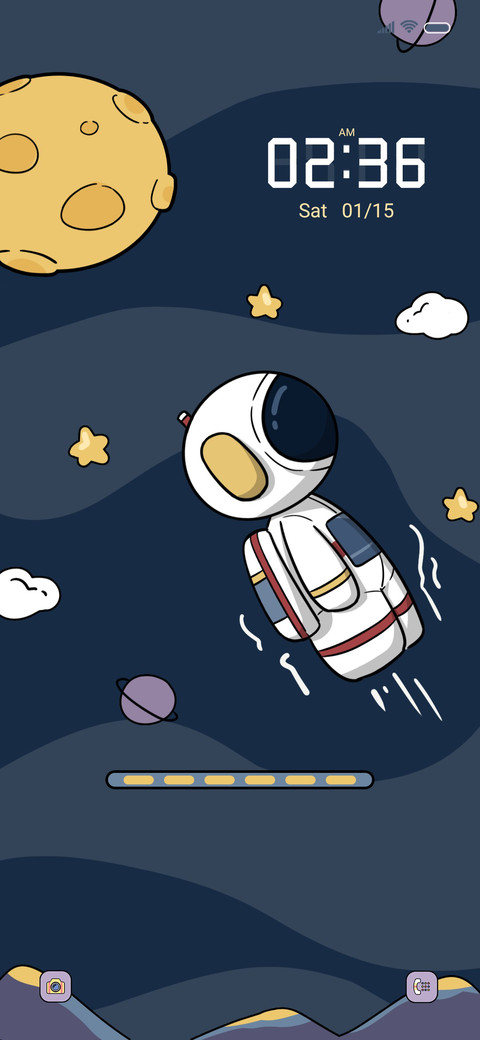 Dynamic astronaut preview