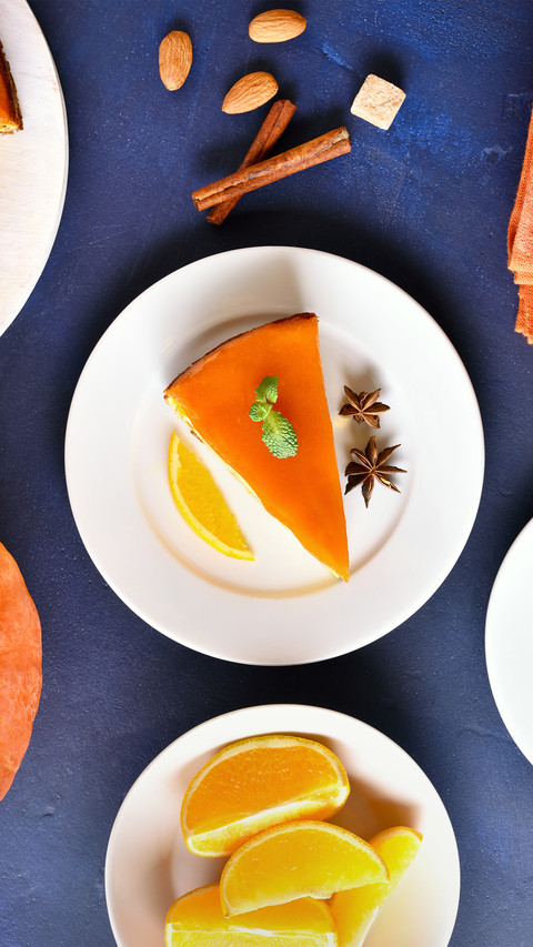 The delicious fruit and cheese cake preview