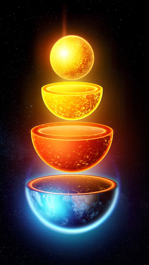 Simple creative illustration background preview