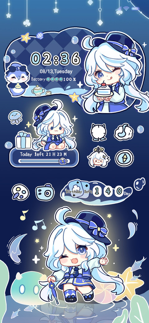 Cute God Fu Fu preview