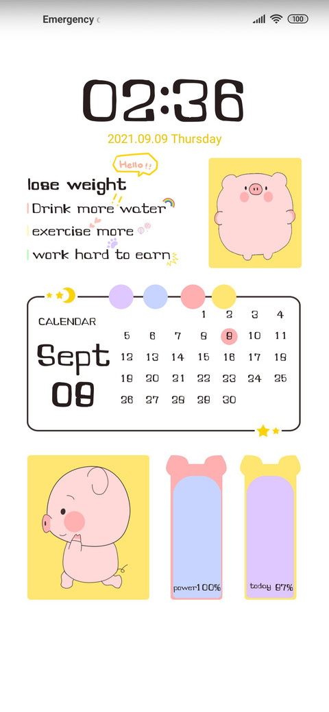 Cute fat pig preview