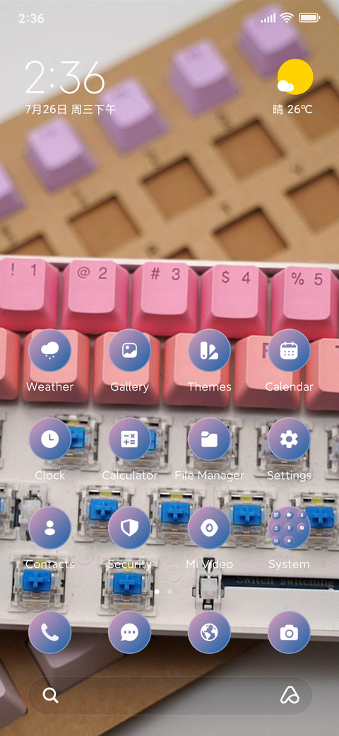 Mechanical preview