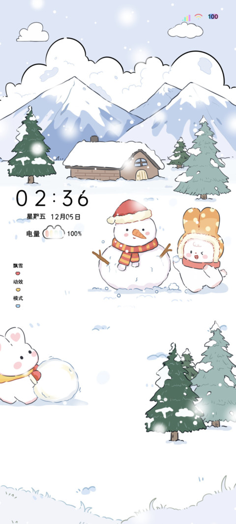 冬日堆雪人啦 preview