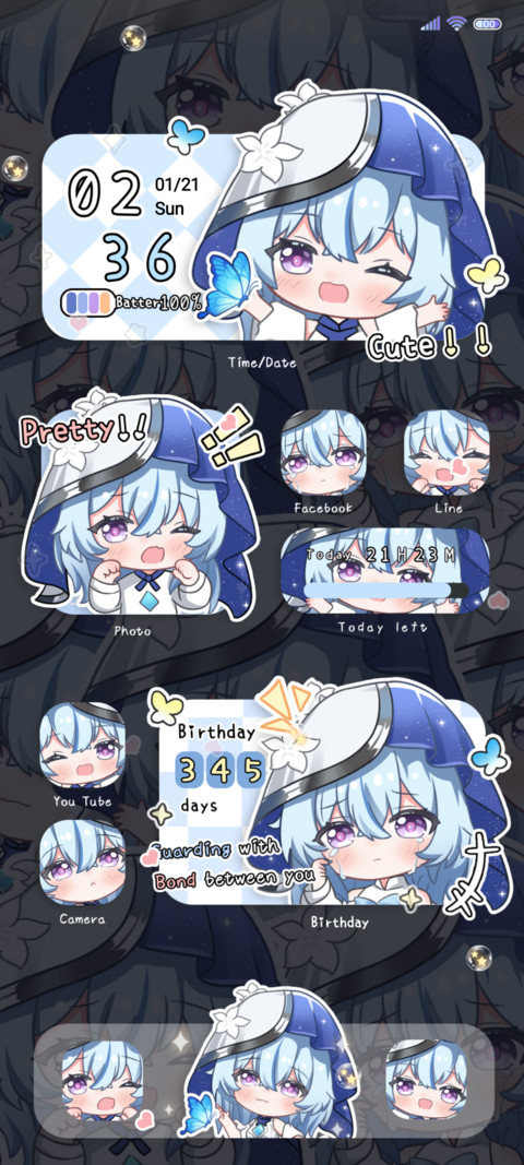 Cute veil girl preview
