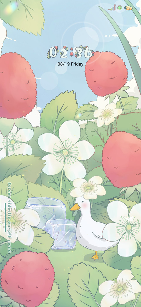 Raspberry duck preview