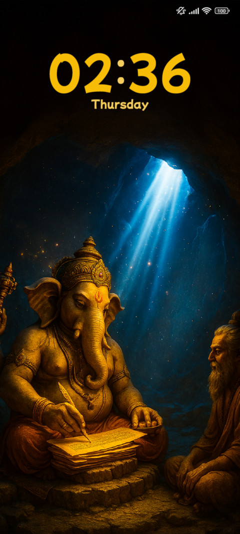 Ganesha Inscribing preview