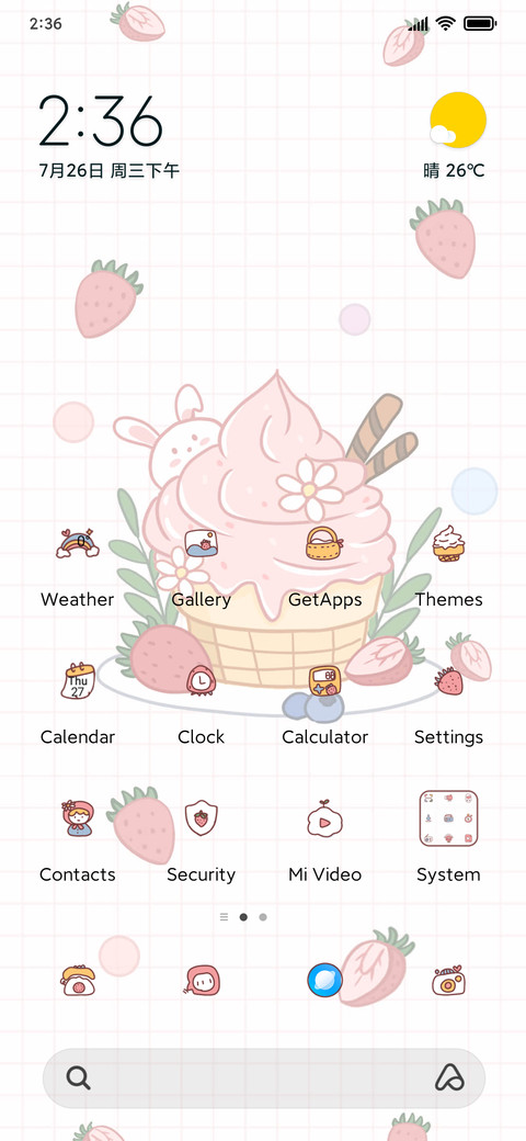 Strawberry cream preview