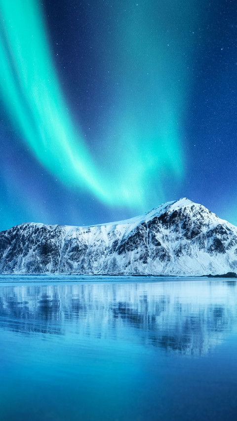 Aurora Borealis, Lofoten islands, Norway preview