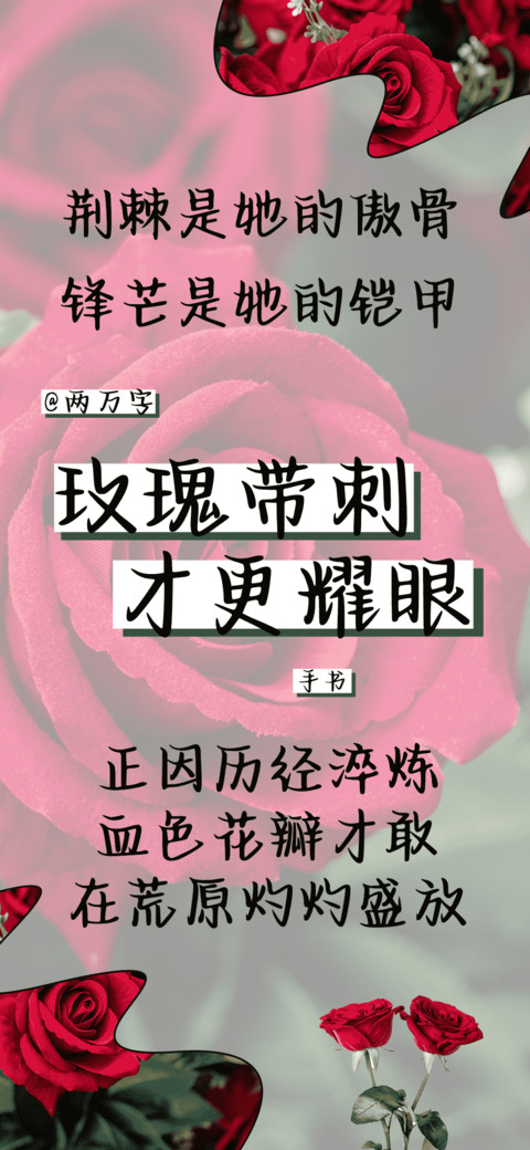 玫瑰带刺才更耀眼 preview
