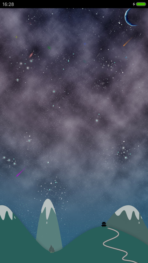 星空【流星特效+充电特效】 preview
