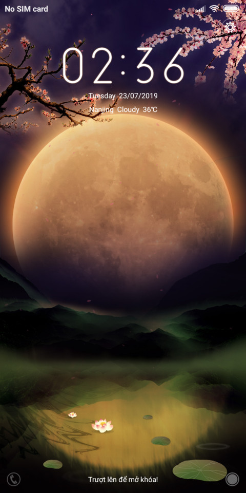 Moon night miui theme