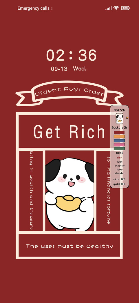 Fate Rich Dog preview