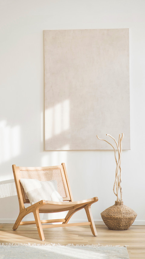 Interior design with furniture preview