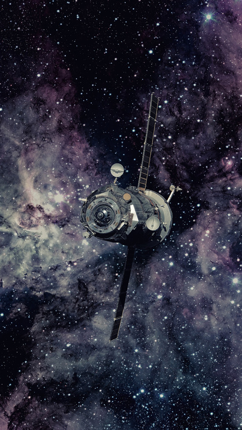 Spacecraft Progress Orbiting the Earth preview