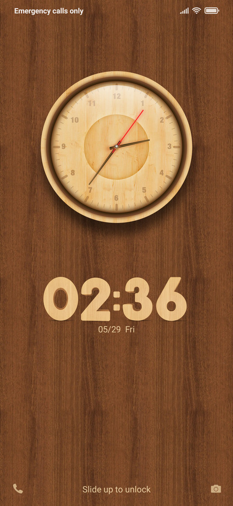 Wooden style preview