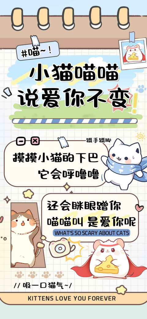 小猫喵喵说爱你不变 preview