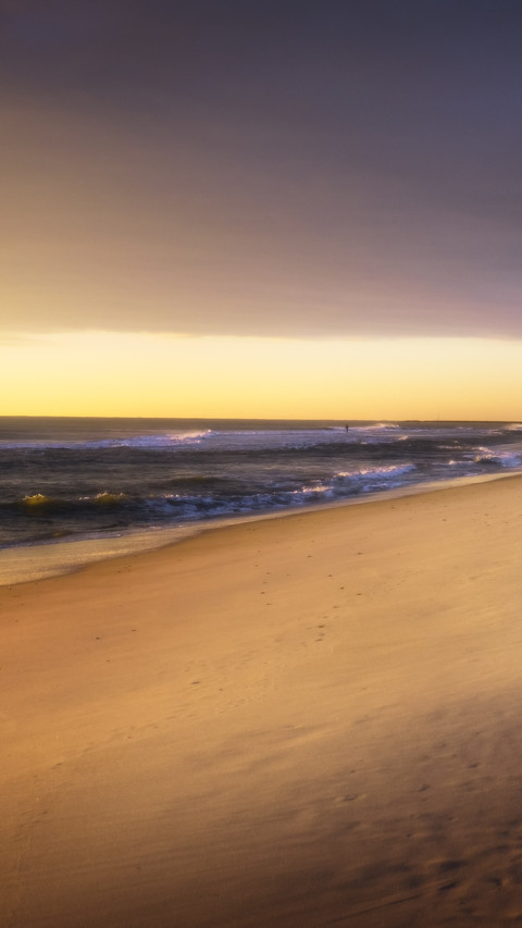 New jersey sand dunes with beautiful light and shadow preview